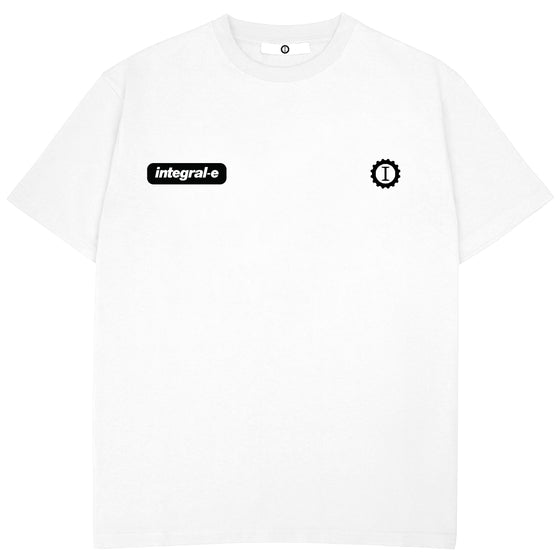 integral-e GRAPHIC TEE WHITE