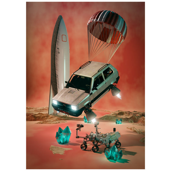 PANDA integral-e GOES EVERYWHERE: ON MARS