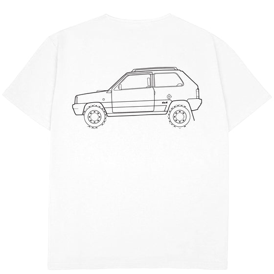 integral-e GRAPHIC TEE WHITE